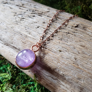 Amethyst Sphere Pendant