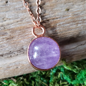 Amethyst Sphere Pendant