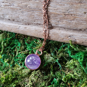 Amethyst Sphere Pendant