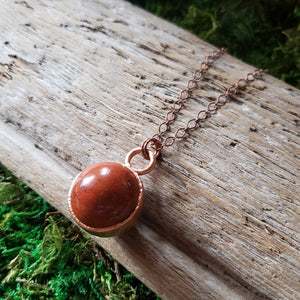 Red Jasper Sphere Pendant