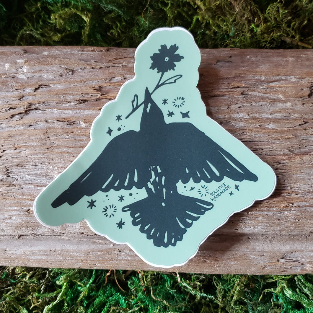 Blackbird Vinyl Sticker