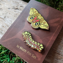 Load image into Gallery viewer, Io Moth Pin Set
