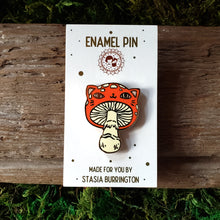 Load image into Gallery viewer, Meowshroom Enamel Pin
