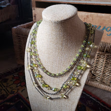 Load image into Gallery viewer, Secondhand Layered Green Necklace
