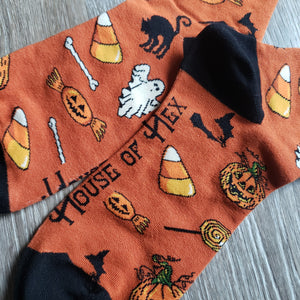 Festive Halloween Socks