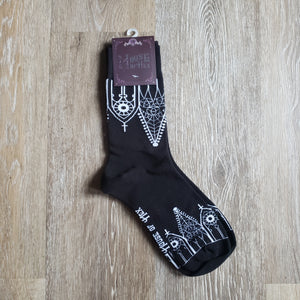 Gothic Gables Cathedral Socks