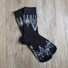 Load image into Gallery viewer, Gothic Gables Cathedral Socks
