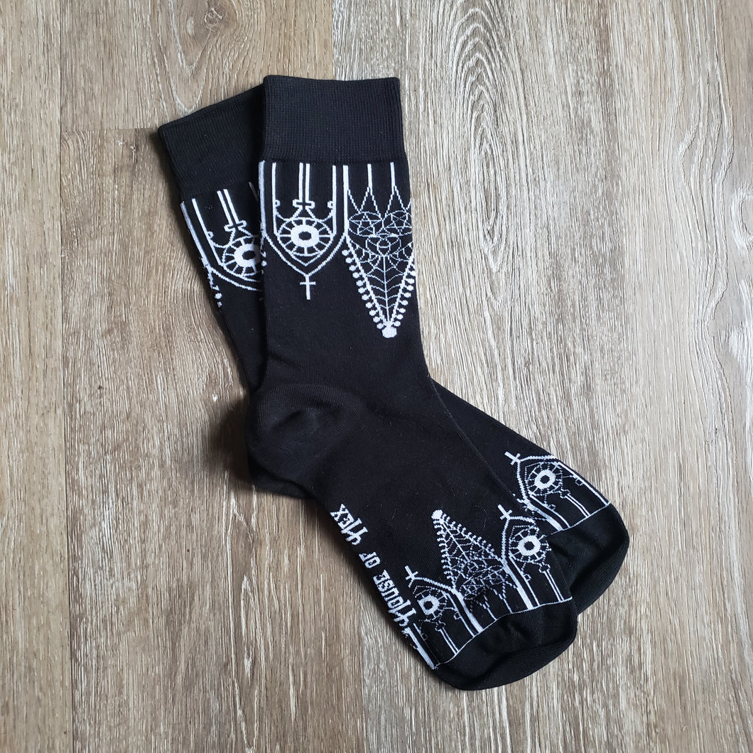 Gothic Gables Cathedral Socks