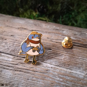 Bird Watcher Enamel Pin