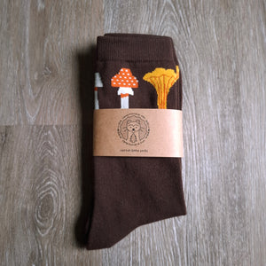 Sprouting Mushroom Socks