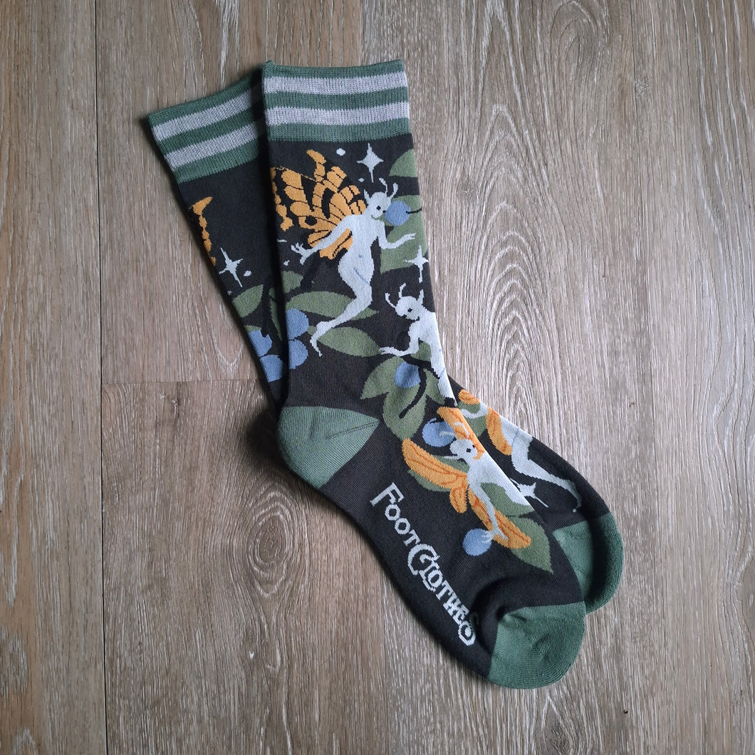 Fanciful Fairies Crew Socks