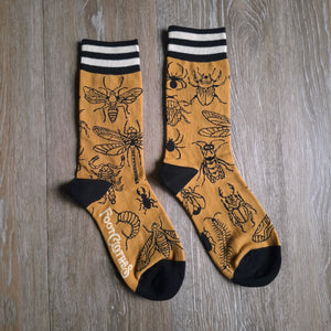 Creepy Crawlies Crew Socks