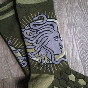 Medusa Crew Socks