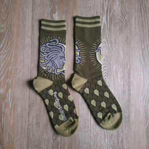 Medusa Crew Socks