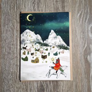 Little Star Holiday Greeting Card