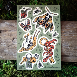 Trinket Bugs Sticker Sheet