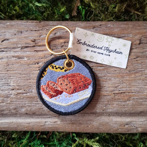 Been Better Embroidered Keychain