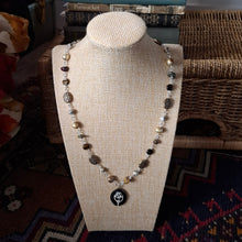 Load image into Gallery viewer, Funky Skull Beaded Necklace
