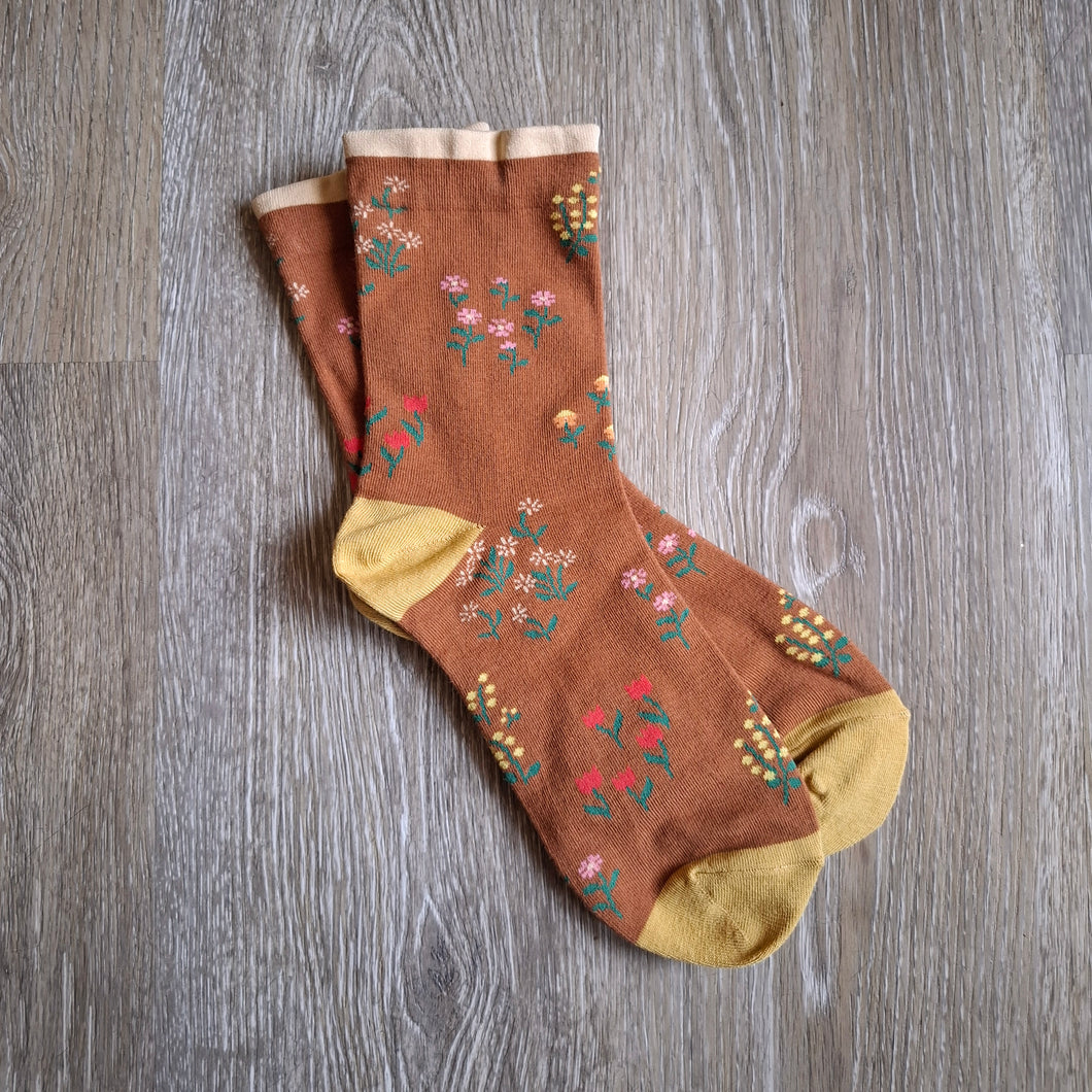 Patches of Flowers Socks