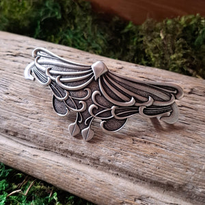 Elvish Pewter Hair Barrette
