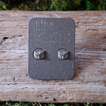 Load image into Gallery viewer, Sterling Silver Owl Studs
