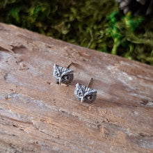 Load image into Gallery viewer, Sterling Silver Owl Studs
