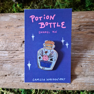 Fairy Bottle Enamel Pin