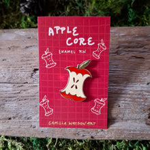 Load image into Gallery viewer, Apple Core Enamel Pin
