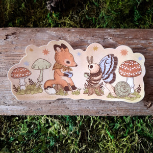 Tea Time Vinyl Sticker