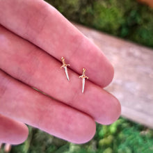 Load image into Gallery viewer, Sterling Silver Dagger Studs
