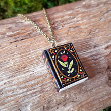 Load image into Gallery viewer, Handmade Rose Tome Pendant
