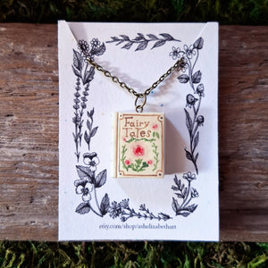 Handmade Fairytale Storybook Pendant