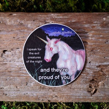 Load image into Gallery viewer, "Creatures of the Night" Vinyl Sticker
