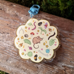 Trinket Mouse Keychain