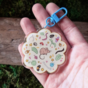 Trinket Mouse Keychain