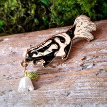 Load image into Gallery viewer, Spotted Skunk Enamel Pin
