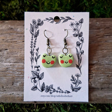 Load image into Gallery viewer, Handmade Froggy Earrings
