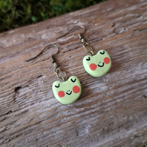 Handmade Froggy Earrings