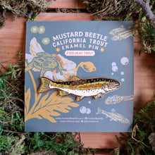 Load image into Gallery viewer, Trout Enamel Pin
