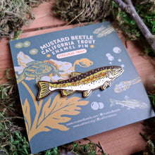 Load image into Gallery viewer, Trout Enamel Pin
