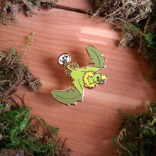 Load image into Gallery viewer, Dandelion Dimorphodon Enamel Pin
