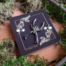 Load image into Gallery viewer, Orb Weaver Spider Enamel Pin
