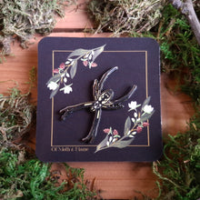 Load image into Gallery viewer, Orb Weaver Spider Enamel Pin
