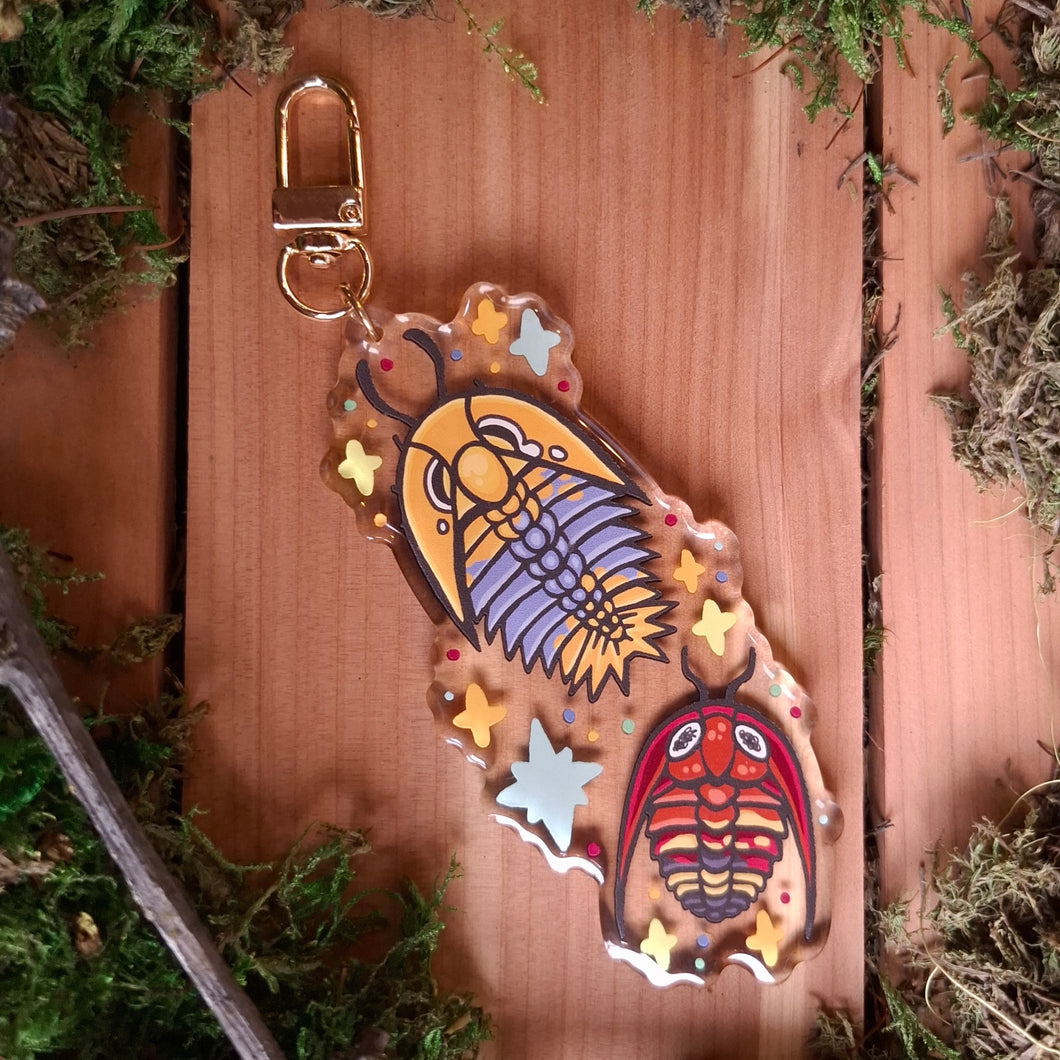 Trilobite Keychain