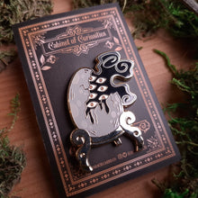 Load image into Gallery viewer, Mysterious Egg Specimen Enamel Pin
