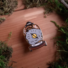 Load image into Gallery viewer, Mysterious Stingray Specimen Enamel Pin
