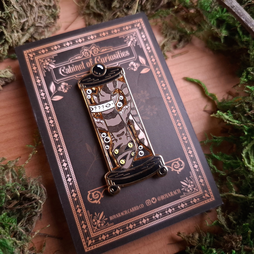 Mysterious Fish Specimen Enamel Pin