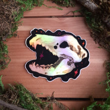 Load image into Gallery viewer, Thylacine Skull Vinyl Sticker
