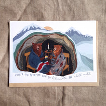 Load image into Gallery viewer, Hibernating with You Greeting Card
