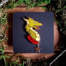 Load image into Gallery viewer, Drache Enamel Pin

